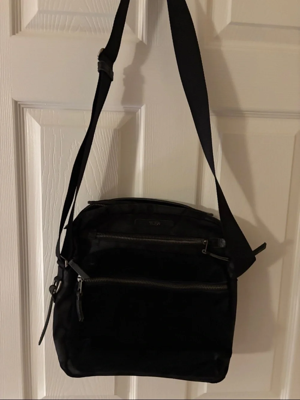 N/A black suede